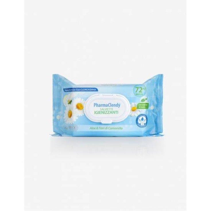 Salviette Igienizzanti Alla Clorexidrina Pharma CLENDY 72 Pezzi