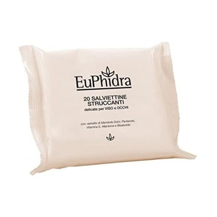 Salviettine Struccanti EuPhidra 20 Pezzi
