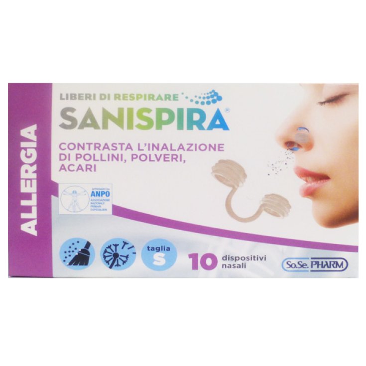 Sanispira Allergia Taglia S 10 Pezzi