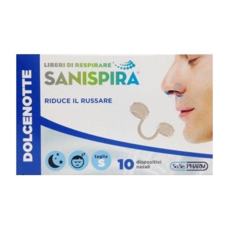 Sanispira&reg; Dolcenotte Taglia S 10 Pezzi
