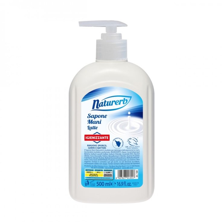 Sapone Mani Latte Naturerb 500ml