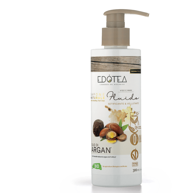 Sapone Naturale Fluido Olio Di Argan EDOTEA 300ml