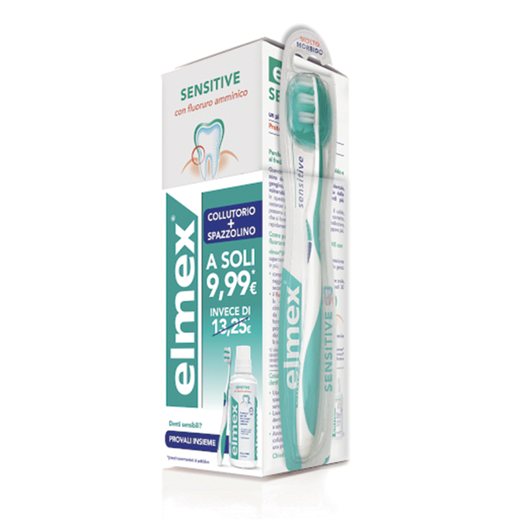 Sensitive Elmex&reg; 400ml+Spazzolino Special Pack