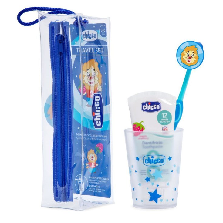 Set Igiene Orale Azzurro Chicco 36+M