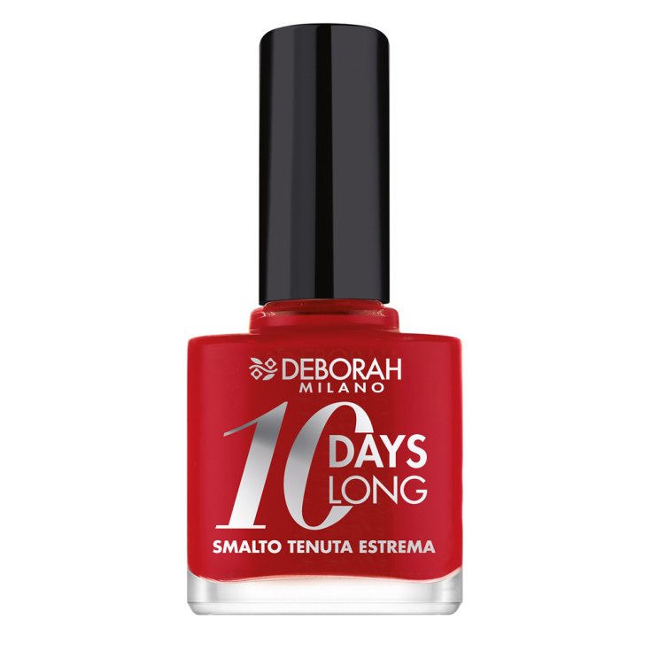 SMALTO 10 DAYS LONG 904 Queen Red DEBORAH Milano 11ml