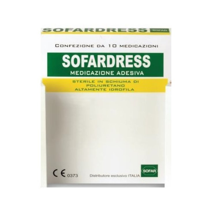 SOFARDRESS Adesivo 16x16cm 10 Medicazioni