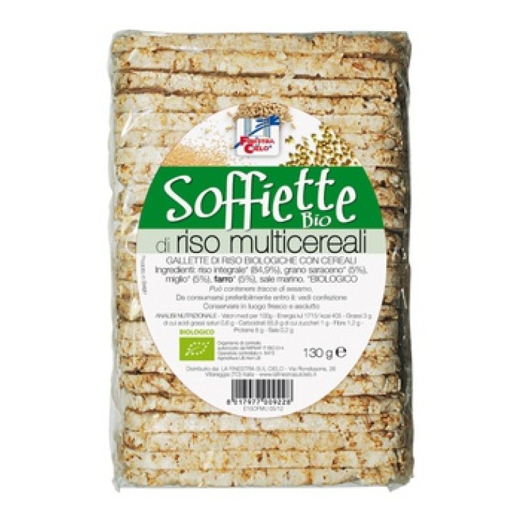 Soffiette Di Riso Multicereali Bio La Finestra Sul Cielo 130g