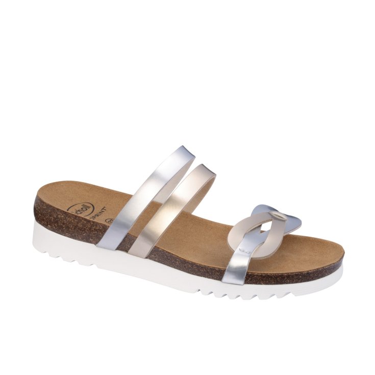 Sofia Scholl&reg; Sandalo Donna Bioprint&reg; Platino Misura 38