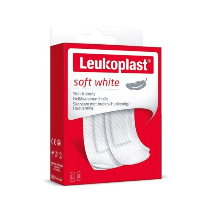 Soft White Leukoplast&reg; 10 Cerotti 10x8cm