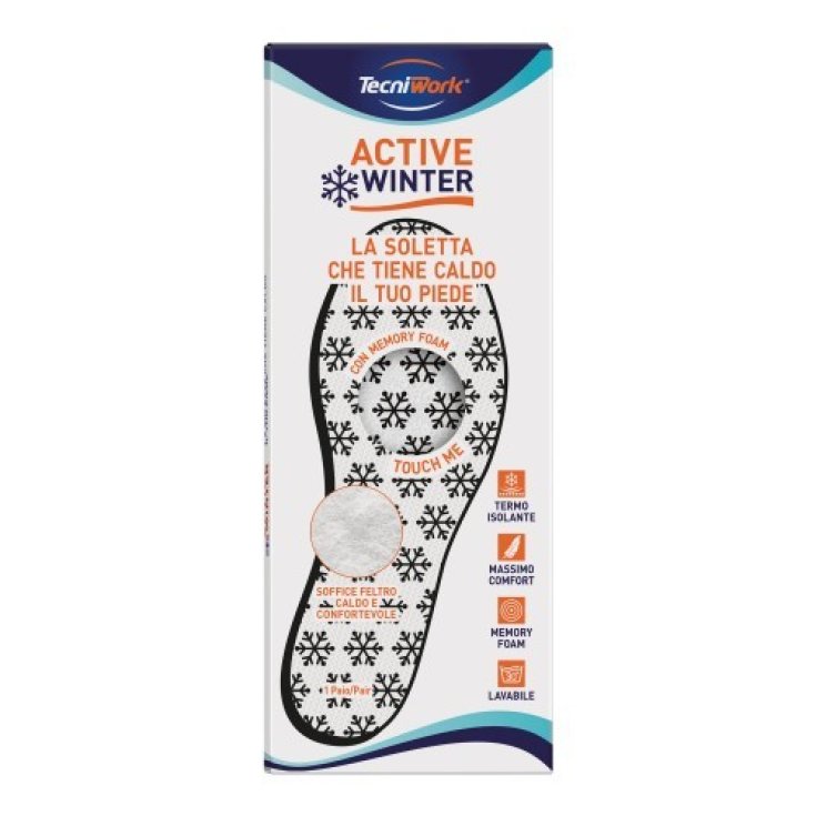 Solette Active Winter Memory Foam Tecniwork&reg; 1 Paio Misura 44