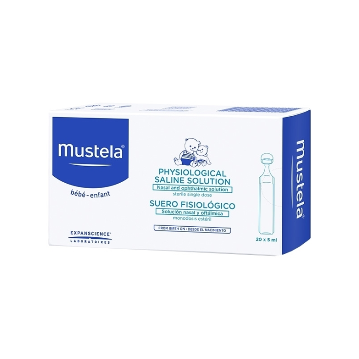 Soluzione Fisiologica Mustela 20 Fiale