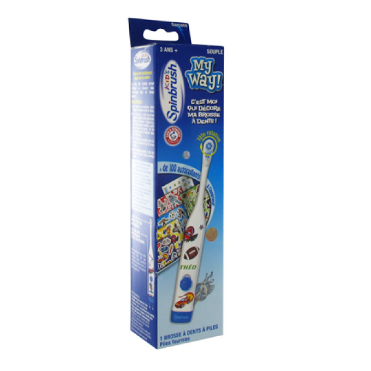 Spinbrush My Way IBSA Spazzolino Elettrico Azzurro