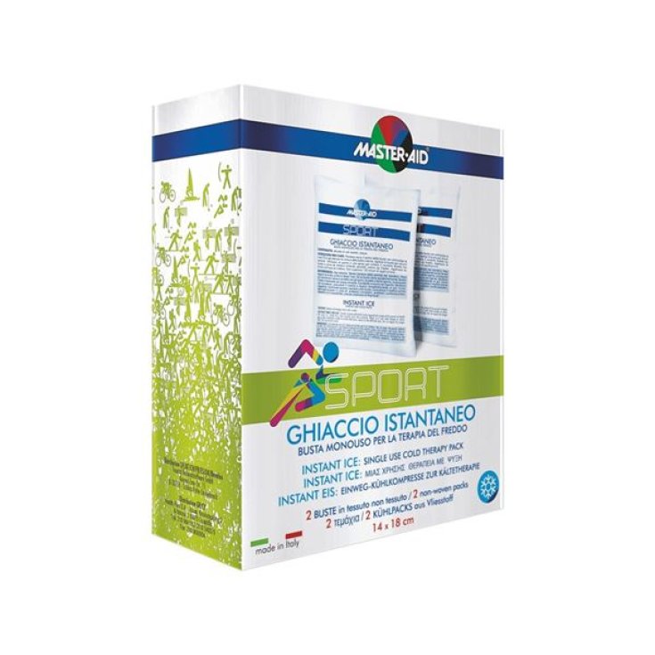 Sport Ghiaccio Istantaneo Master-Aid 2 Buste
