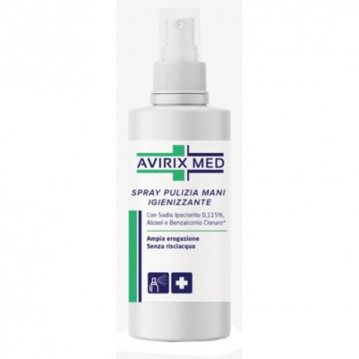 Spray Pulizia Mani Avirix Med 75ml
