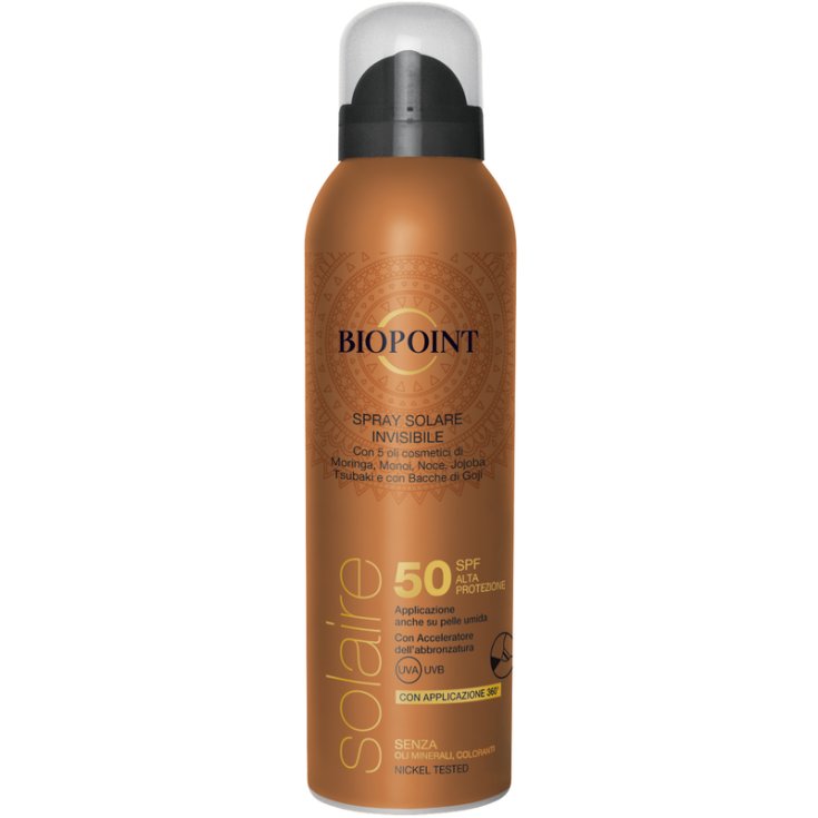 Spray Solare Invisibile SPF 50 BIOPOINT 150ml