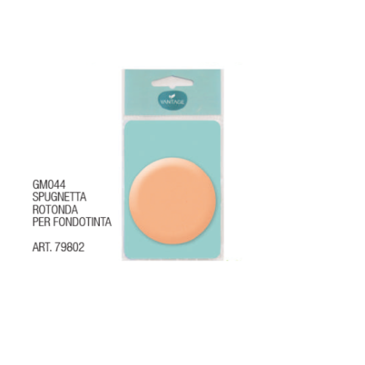 Spugnetta Rotonda Per Fondotinta GM044&nbsp;VANTAGE 1 Pezzo
