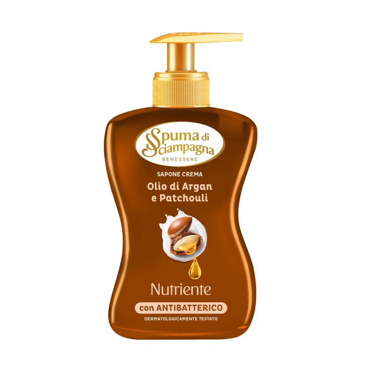 Sapone Crema Argan e Patchouli Spuma Di Sciampagna 500ml