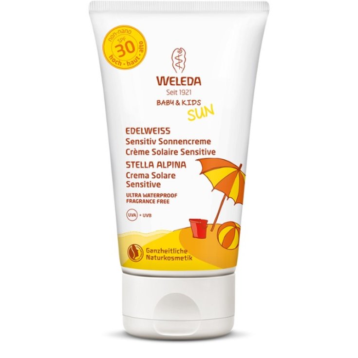 Stella Alpina Crema Solare Sensitive Spf30 Weleda 150ml
