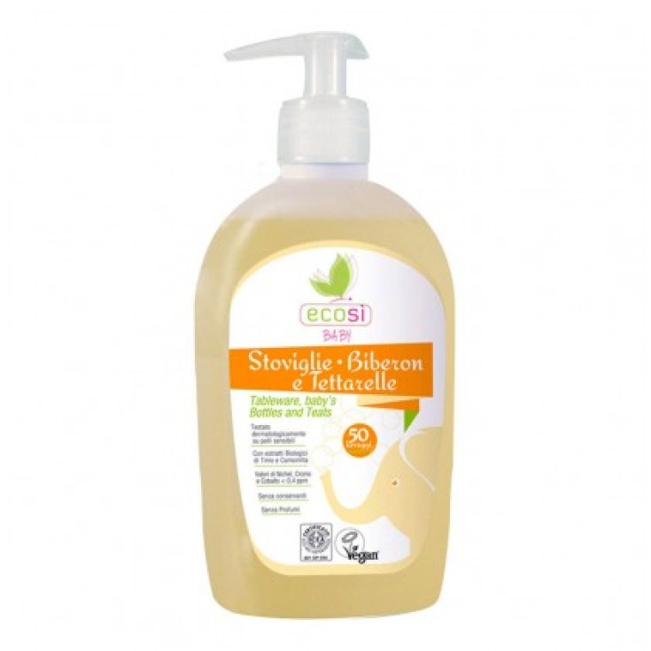 Stoviglie Biberon E Tettarelle ECos&igrave; 500ml