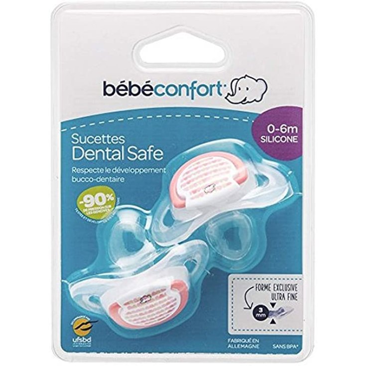 Succhietti Ortodontici B&eacute;b&eacute; Confort 0-6M
