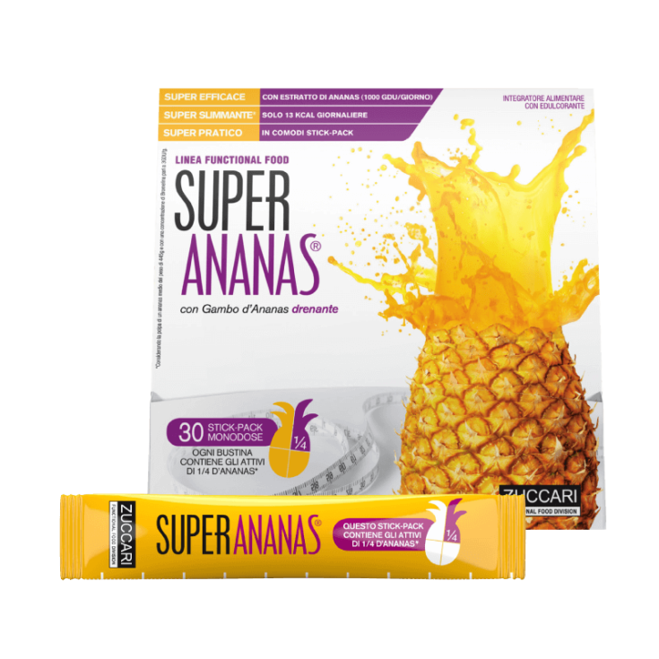 Super Ananas Con Gambo D'Ananas Zuccari 30 Stick Da 10ml