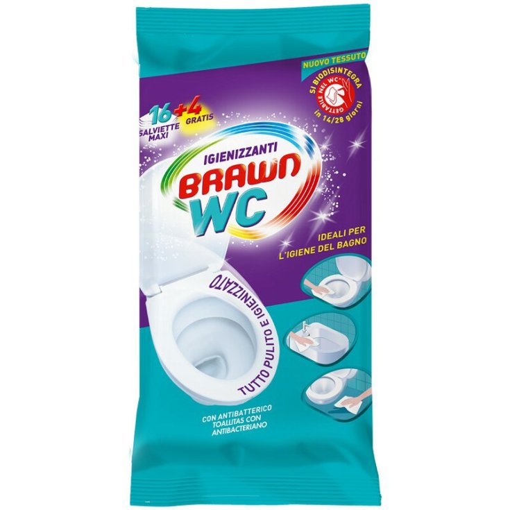 Superfici & WC BRAWN 16+4 Salviette
