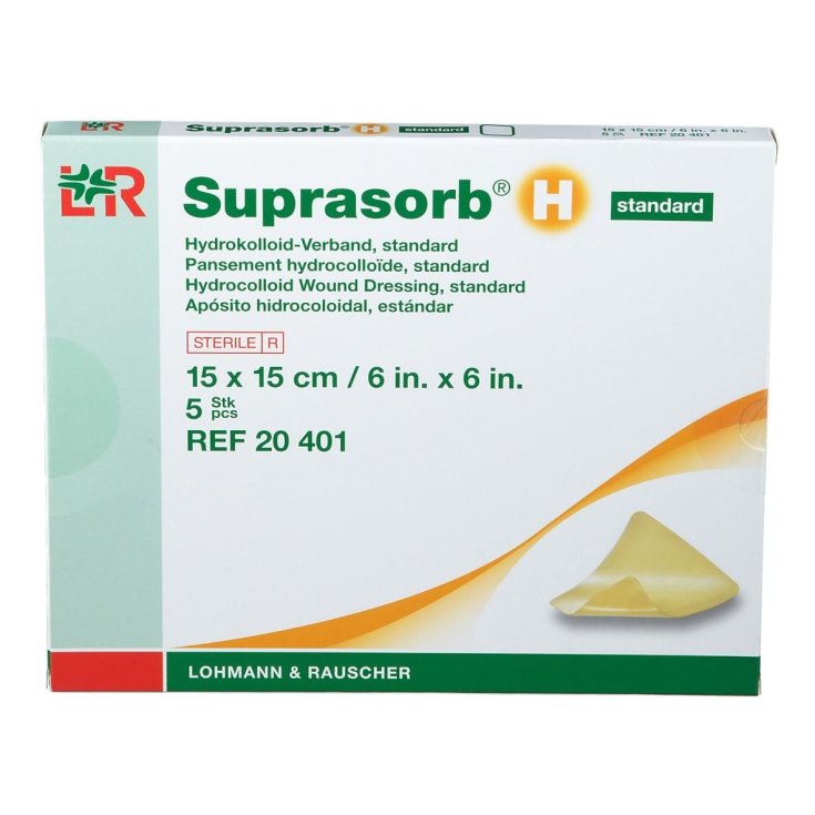 Suprasorb H Standard 15x15cm Lohomann&Rauscher 5 Medicazioni