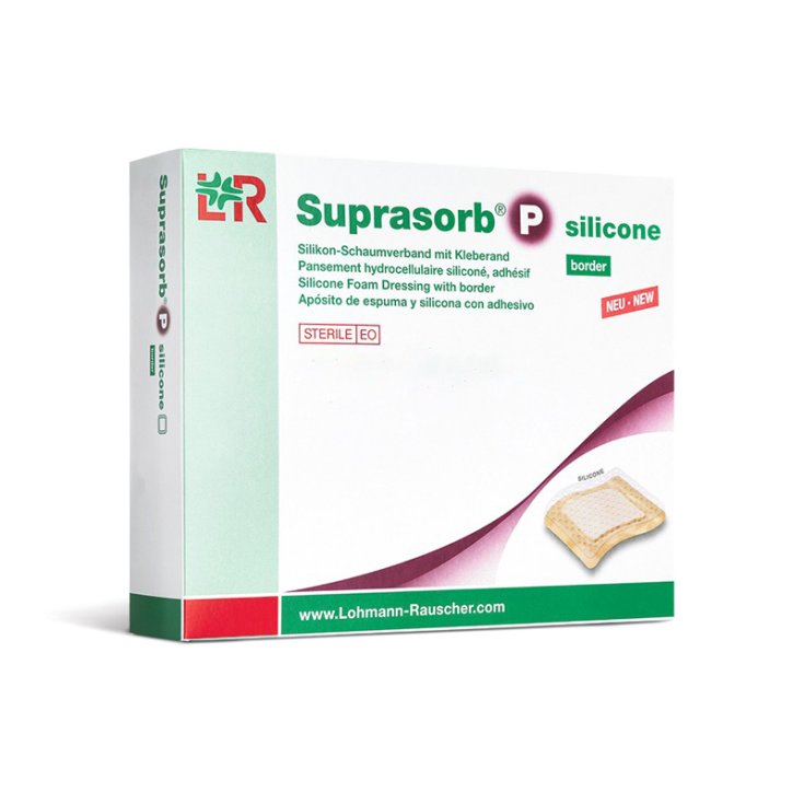 Suprasorb P Cerotto Adesivo in Schiuma Microporosa 10x10cm 10 Cerotti