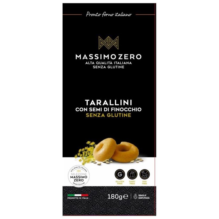 Taralli Con Semi Di Finocchio MASSIMO ZERO 180g