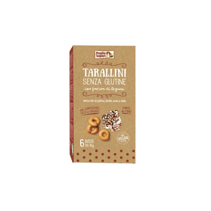 Tarallini con Farina di Legumi Sapori di Puglia 6x30g