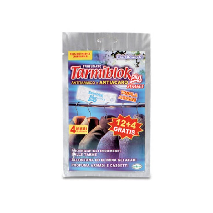 Antitarmico Antiacaro Profumo Di Lavanda Tarmiblok Plus 12+4 Foglietti
