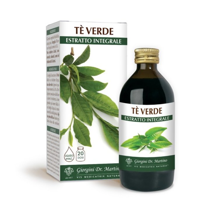 T&egrave; Verde Estratto Integrale Dr. Giorgini 200ml