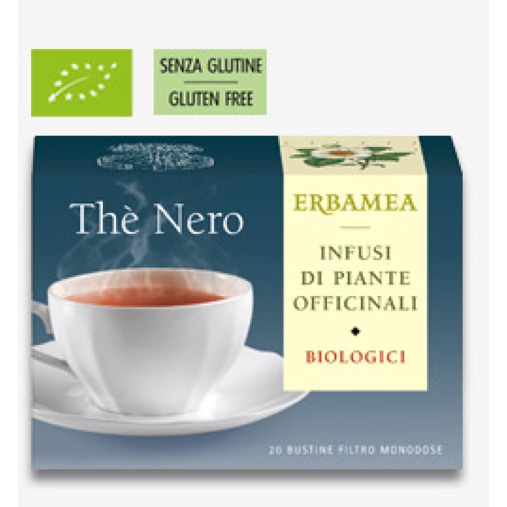 Th&egrave; Nero Erbamea 20 Bustine FIltro Monodose