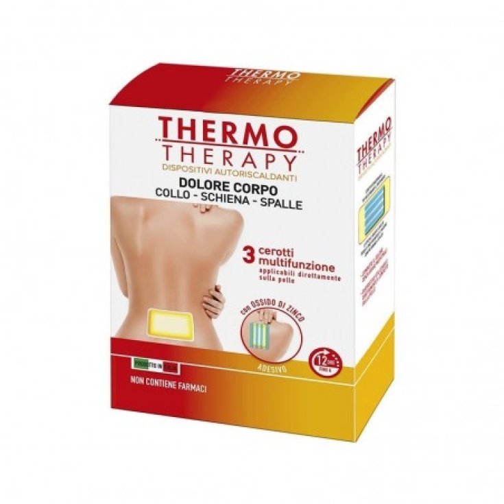 THERMO THERAPY Dolore Corpo NatureLab 3 Cerotti Multifunzione