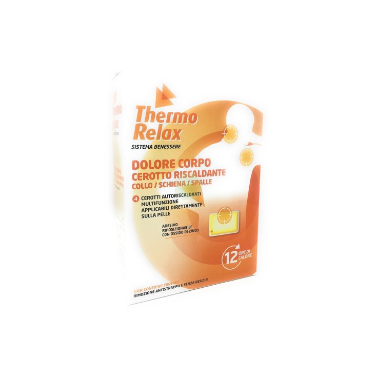 ThermoRelax Dolore Corpo 4 Cerotti Autoriscaldanti