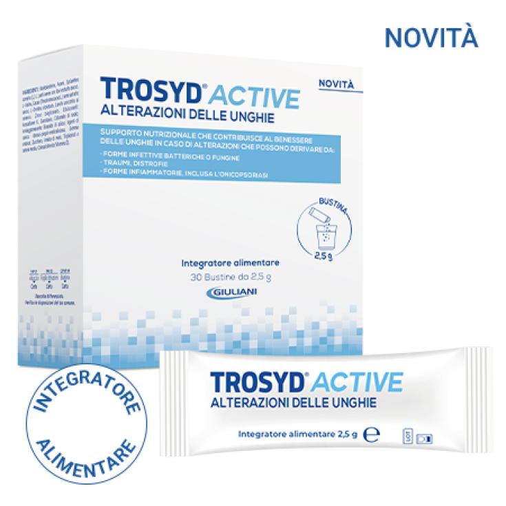 Trosyd® Active Alterazioni Delle Unghie Giuliani 30 Bustine Trosyd® Active Alterazioni Delle Unghie Giuliani 30 Bustine