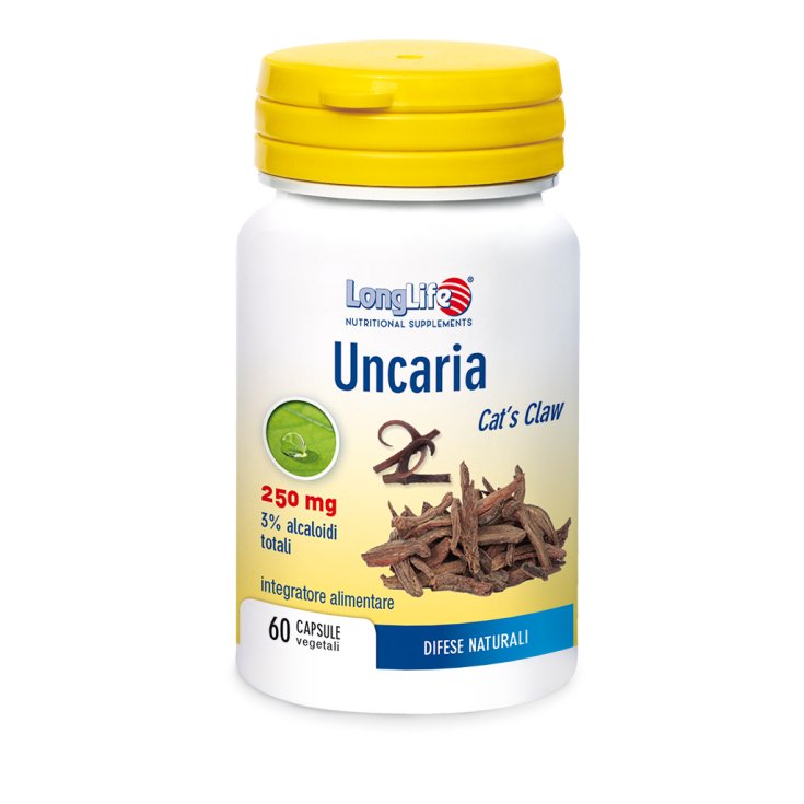 Uncaria 250mg LongLife 60 Capsule Vegetali