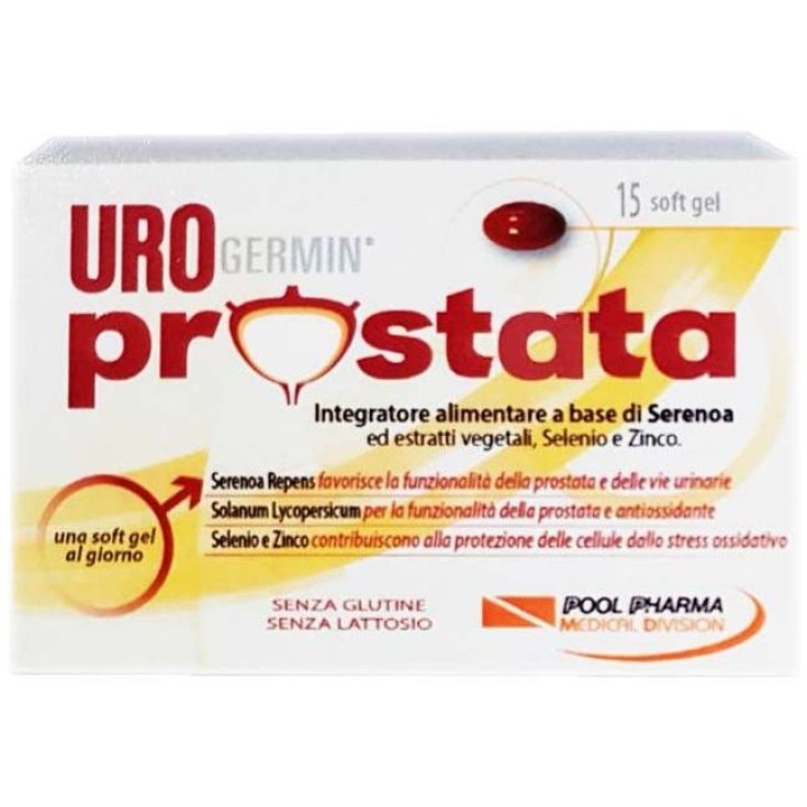 Urogermin Prostata Integratore Alimentare 15 Softgel Urogermin Prostata Integratore Alimentare 15 Softgel