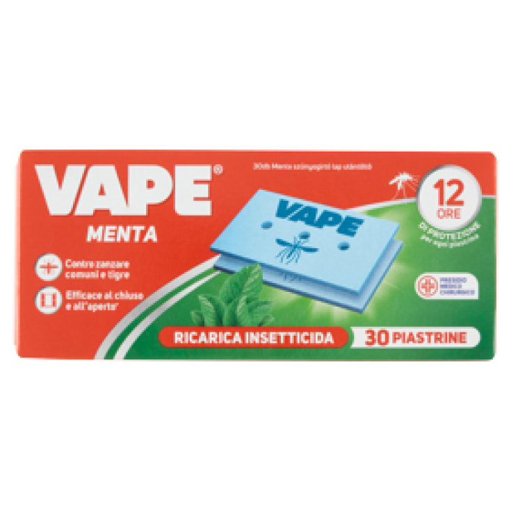 Ricarica Menta VAPE 30 Piastrine