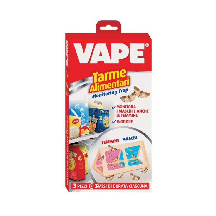 Tarme Alimentari VAPE 3 Pezzi
