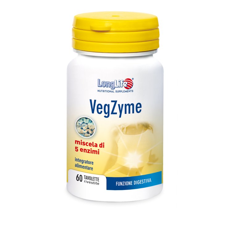 VegZyme LongLife 60 Tavolette Rivestite