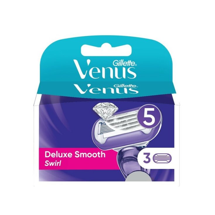 Venus Deluxe Smooth Swirl Gillette 3 Ricambi