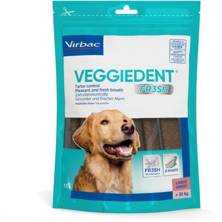 Veggiedent Fresh - Taglia Large - 15 Pezzi