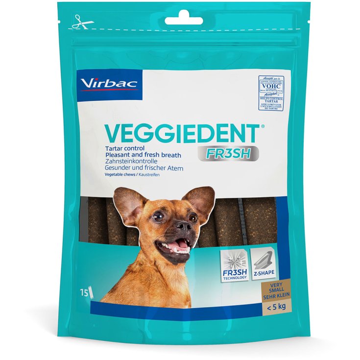 Veggiedent Fresh - Taglia XSmall - 15 Pezzi