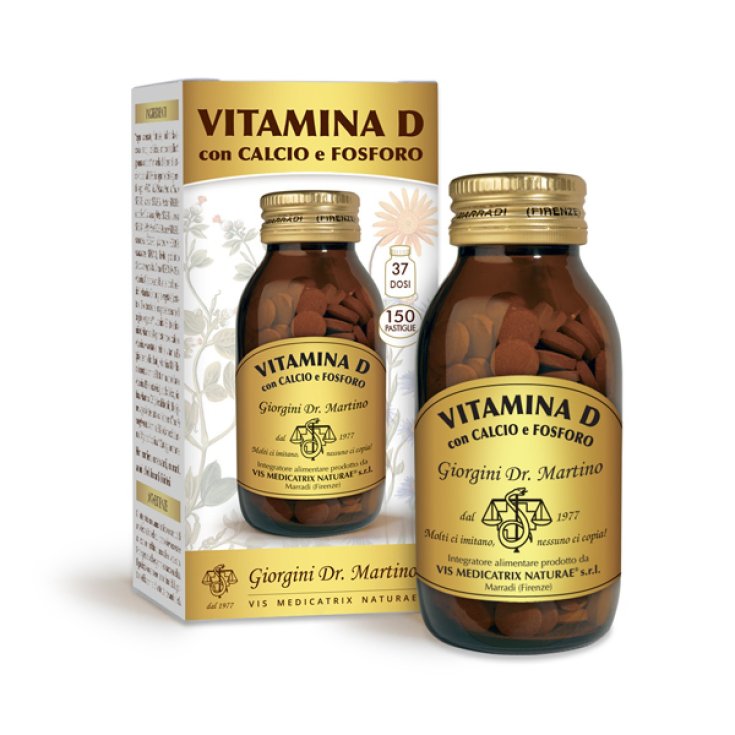 Vitamina D Con Calcio E Fosforo Dr. Giorgini 150 Pastiglie