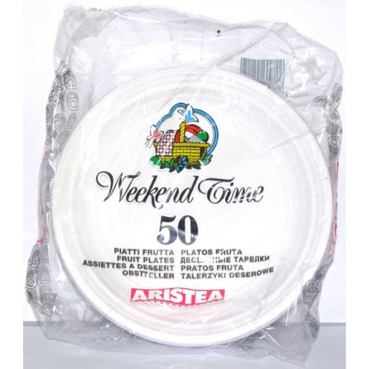 Weekend Time Piatti Frutta ARISTEA 50 Pezzi