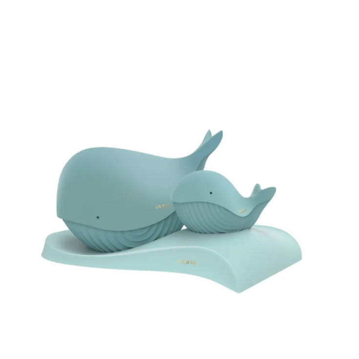 WHALE 1 + WHALE 4 AZZURRO PUPA Milano Cofanetto Make-Up