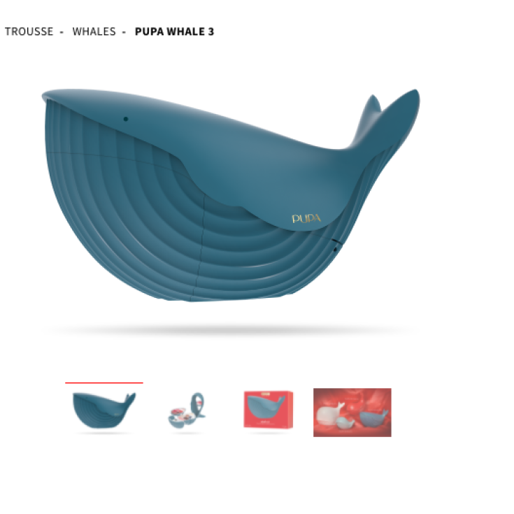 WHALE 3 012 BLU PUPA Milano 1 Cofanetto