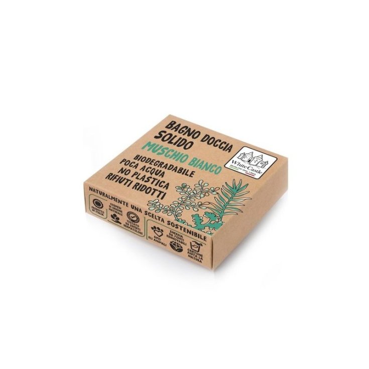 Bagnodoccia Solido Muschio Bianco White Castle 80g