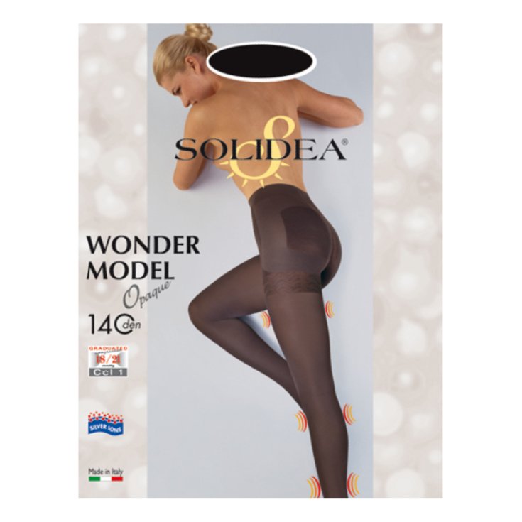 Wonder Model Opaque 140 Solidea Nero Taglia 2-M